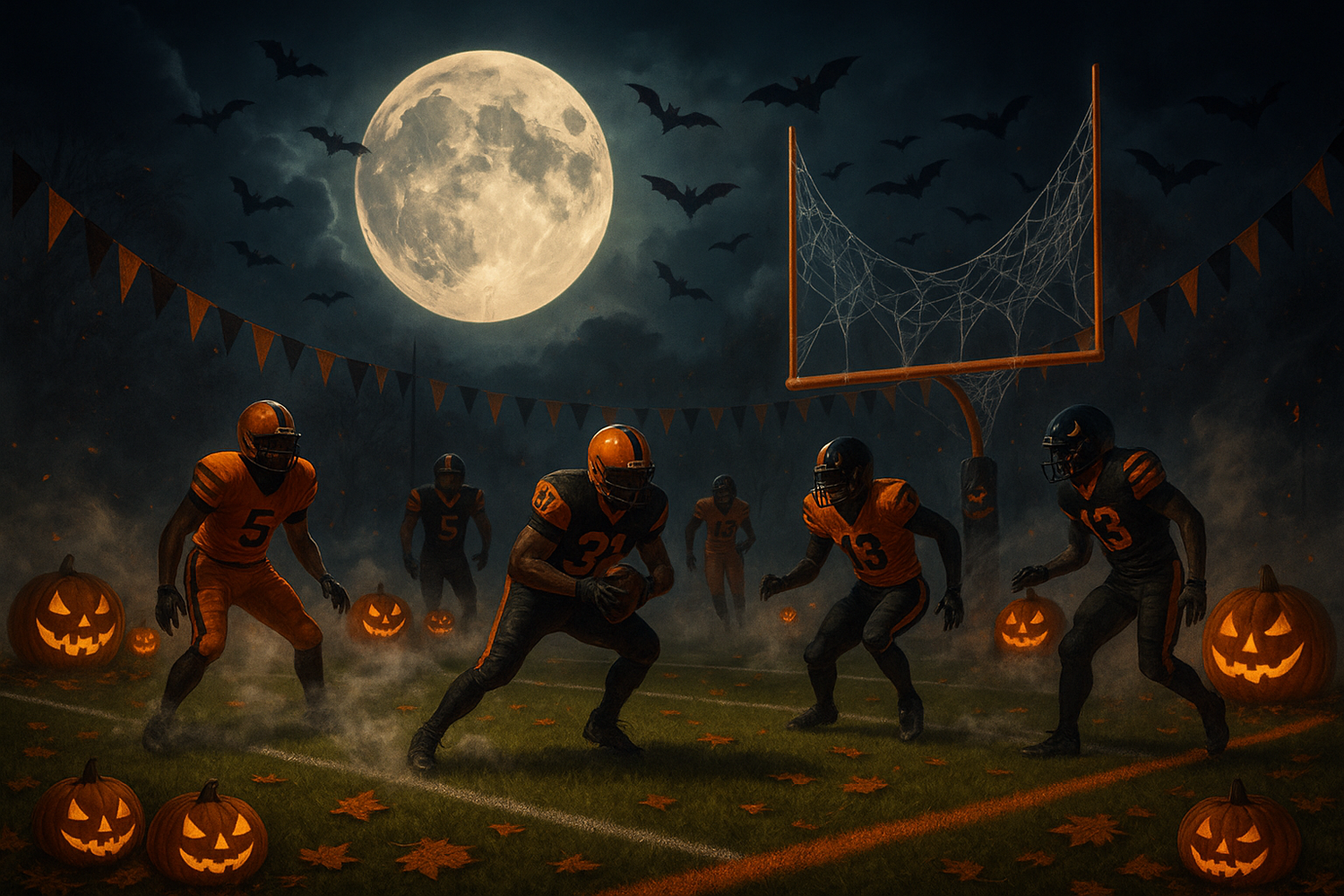 Hollyween football